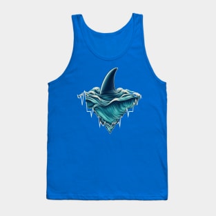 Shark Heartbeat Tank Top